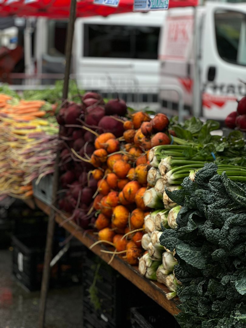 Plakat: Wochenmarkt Twedter Plack